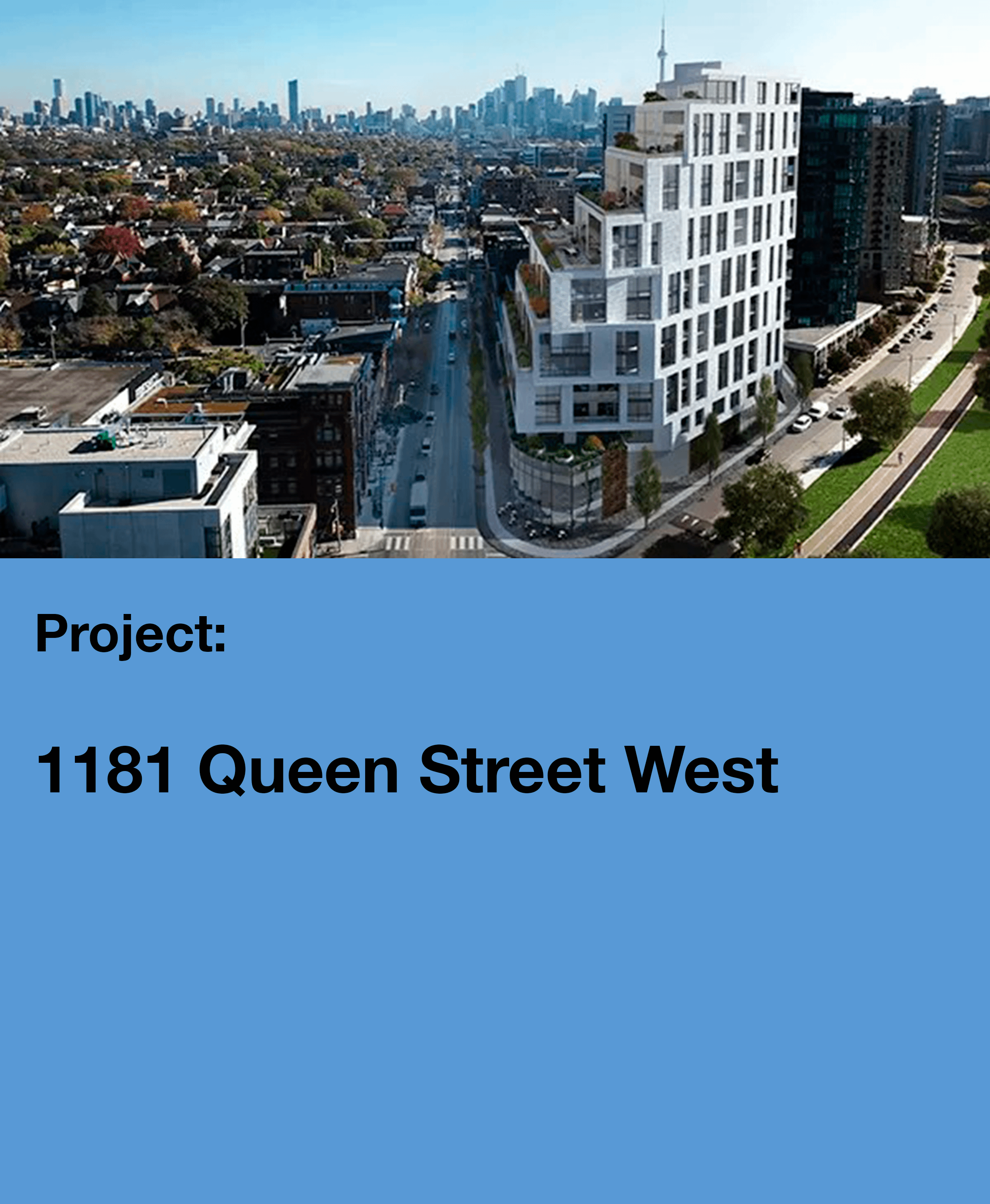 1181 Queen Street West Banner