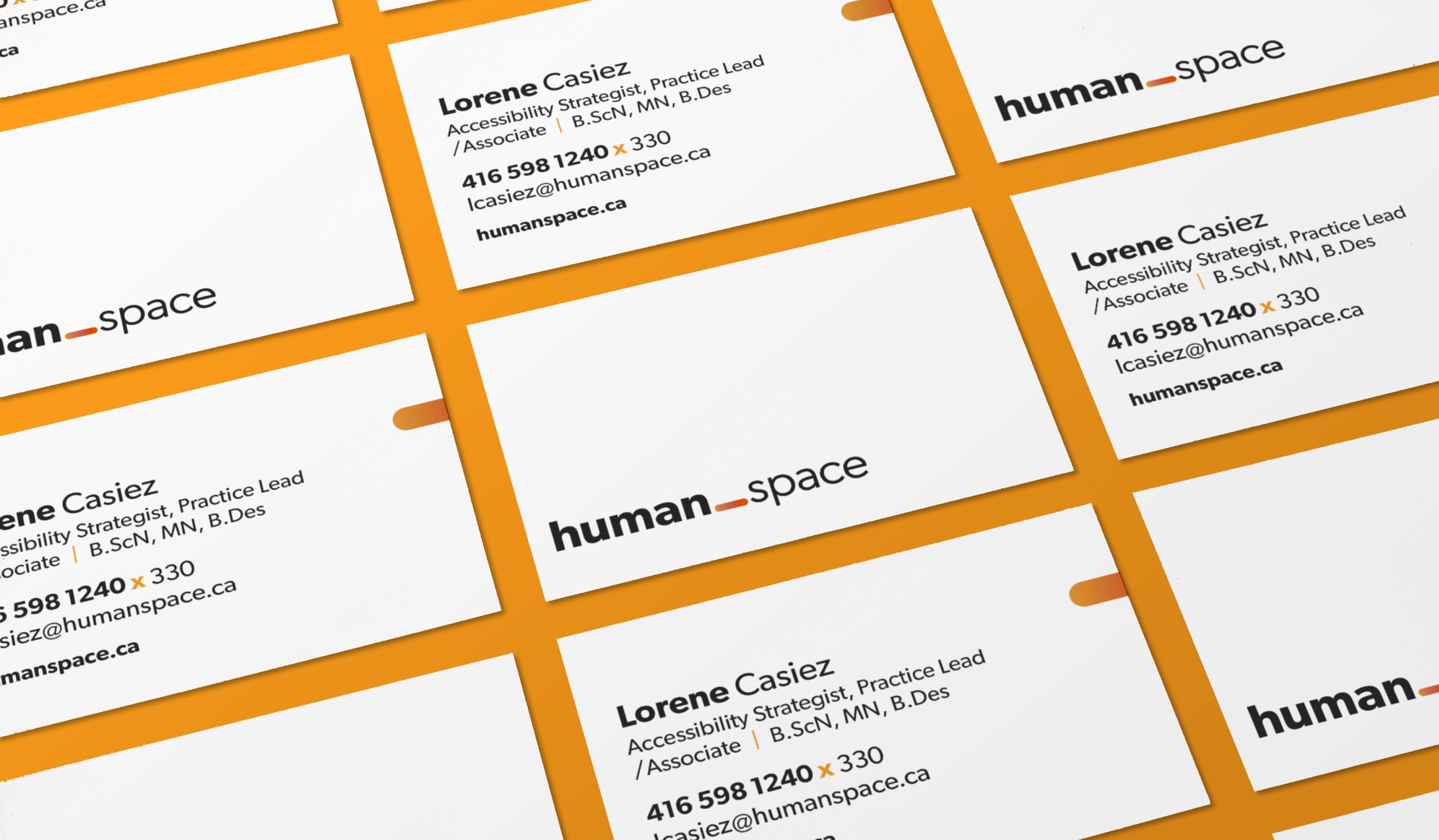 Human Space business cards