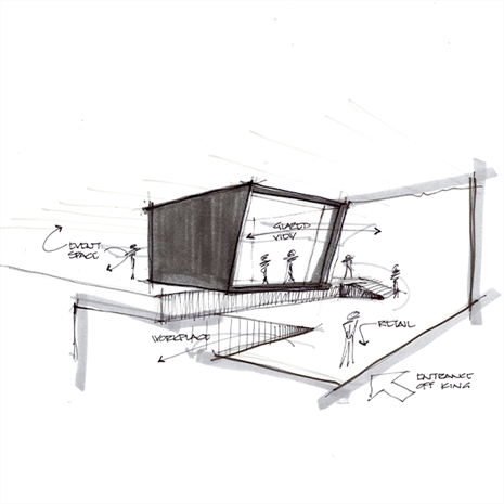 Sketch of The Travel Centre